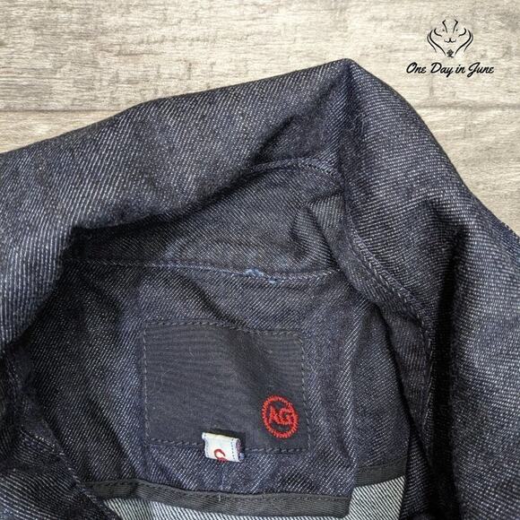 Adriano Goldschmied Snap Front Denim Jacket Size S - Picture 2 of 4